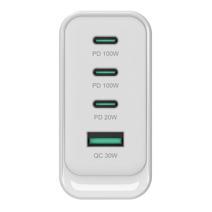 Conceptronic ALTHEA22W100 Chargeur Mural 100W 3x USB-C 1x USB-A Blanc