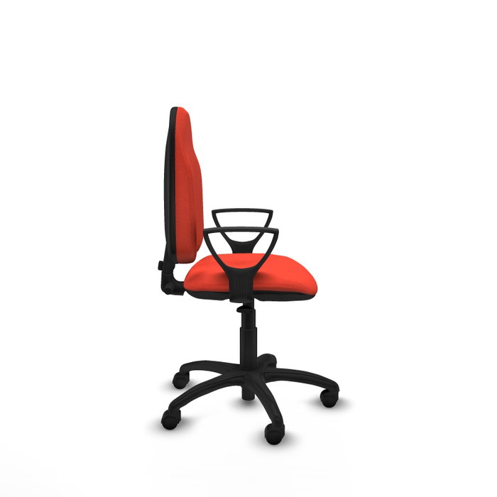 PIQUERAS Y CRESPO Chaise de bureau Algarra, Orange foncé