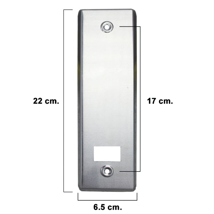 WOLFPACK LINEA PROFESIONAL Plaque en aluminium pour récupérateur de volet