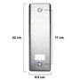WOLFPACK LINEA PROFESIONAL Plaque en aluminium pour récupérateur de volet