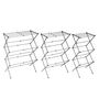Séchoir à Linge Métallique Pliable et Extensible avec 3 Hauteurs Cloxy InnovaGoods 11 Barres