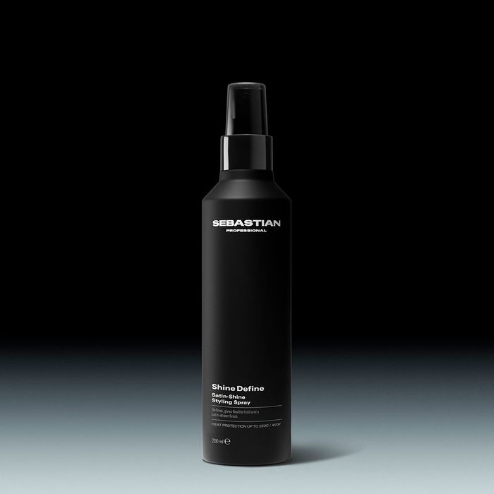 Sebastian Professionals Spray Coiffant SHINE DEFINE Fixation & Brillance avec Protection Thermique 230°C - Flacon 200 ml