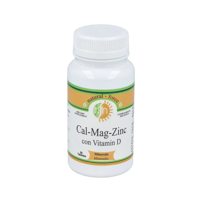 Nutri-Force Cal Mag Zinc Calcium Magnésium Zinc Vitamine D 90 Comprimés Complément Alimentaire Ossature Nutri-Force Cal Mag Zinc Calcium Magnésium Zinc Vitamine D 90 Comprimés Complément Alimentaire Ossature