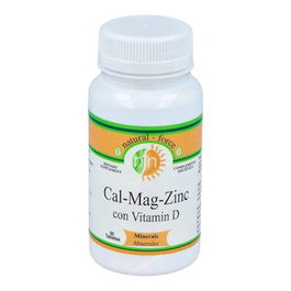 NUTRI-FORCE CAL MAG ZINC (Calcium-Magnésium-Zinc-Vitamine D) 90 comprimés