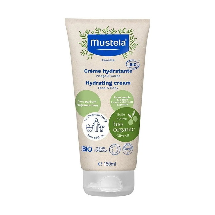 Mustela Crème Hydratante Bio Visage et Corps 150 ml