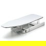 Hafele Table à repasser escamotable Linda M400/450/500 avec housse incluse