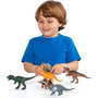 Molto - Set de 6 figurines de dinosaures en plastique pour enfants, jouet éducatif, âge recommandé 3 ans et plus