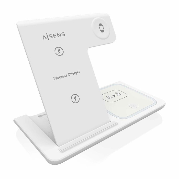 Chargeur sans fil Aisens ASCH-15W3WC044-W 3-en-1