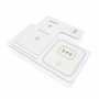 Chargeur sans fil Aisens ASCH-15W3WC044-W 3-en-1