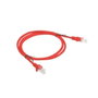 Lanberg Câble Réseau Rigide UTP 5ème Catégorie Rouge 1 m