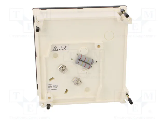 LUMEL Voltmètre analogue sur panneau 0-100V AC True RMS