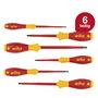 Wiha 320NK6 SoftFinish electric - Jeu de 6 tournevis isolés