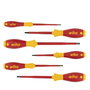 Wiha 320NK6 SoftFinish electric - Jeu de 6 tournevis isolés