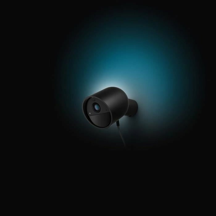 Philips Hue Secure Cam - Caméra de surveillance filaire HD 1080p - Noir
