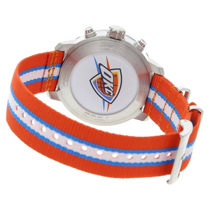 Montre Homme Tissot QUICKSTER NBA OKLAHOMA CITY THUNDER Argenté