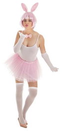 BigBuy Carnival Déguisement Adulte Lapine Taille L (6 Pièces)