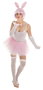 Creaciones Llopis - Déguisement Adulte Lapin/Conejita Taille L pour Femme - Costume Complet avec Peluche, Jupette, Nœud Papillon et Accessoires