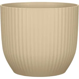 Deroma Pot de fleurs rond - 7 L - Ø 24 cm - Marron