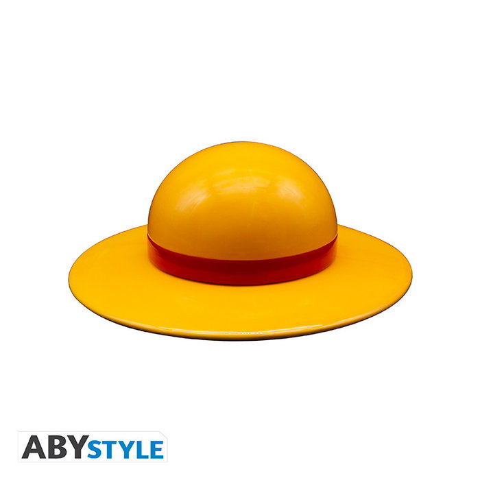 Abystyle Set Bol et Soucoupe One Piece Chapeau de Paille Luffy - Porcelaine 250 ml