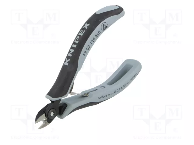 KNIPEX Pince coupante de précision latérale ESD 120 mm
