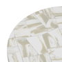 BigBuy Home Table d'appoint Noir Beige Ronde