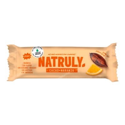 Natruly Barrita Raw au Cacao et Orange Bio 24 Barres Natruly Barrita Raw au Cacao et Orange Bio 24 Barres