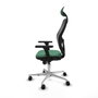 Piqueras y Crespo Chaise de Bureau Jorquera 3D086N1 Vert émeraude