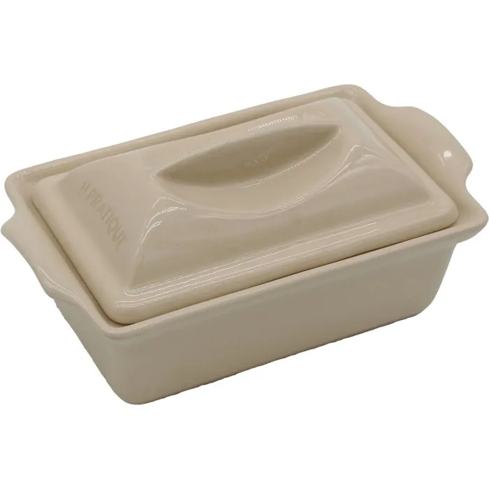 Le Pratique Terrine en Céramique avec Presse, 600 ml, 21 cm Le Pratique Terrine en Céramique avec Presse, 600 ml, 21 cm