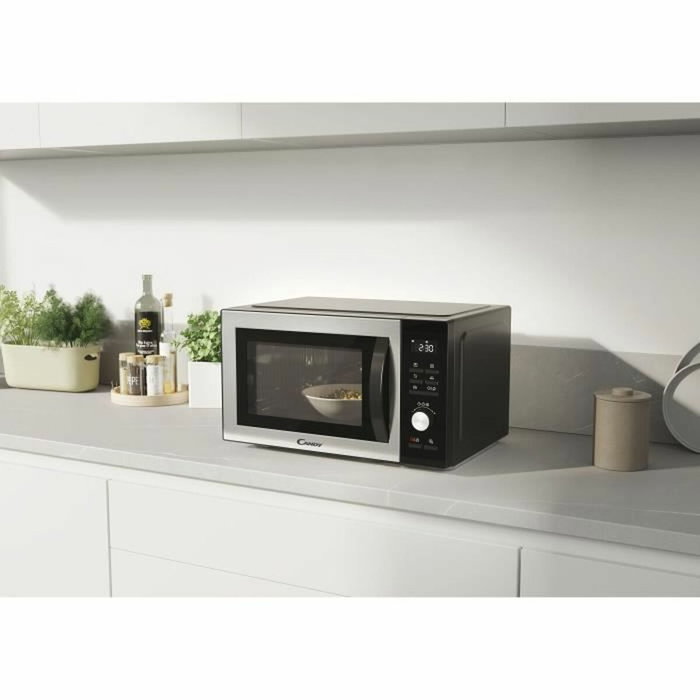 Candy Essenza CMCA29EDLB Micro-ondes Combiné 29L Noir et Gris Candy Essenza CMCA29EDLB Micro-ondes Combiné 29L Noir et Gris