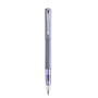 Parker Vector XL Stylo Plume Métallique Argent et Bleu M