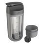 Berghoff Bouteille Mélangeuse avec Compartiment pour Poudres 0,55L