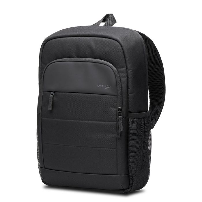 Kensington Sac à dos pour ordinateur portable 16" EQ en polyester recyclé, compartiment rembourré, poches latérales Kensington Sac à dos pour ordinateur portable 16" EQ en polyester recyclé, compartiment rembourré, poches latérales