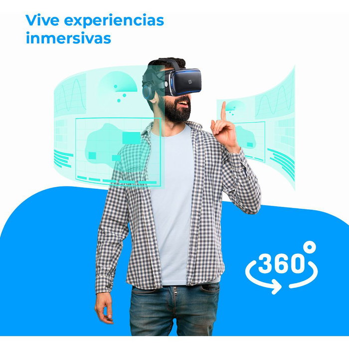NK Lunettes de réalité virtuelle 3D avec audio