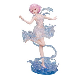 Design COCO Statuette Re:Zero Ram Aqua Dress 1/7