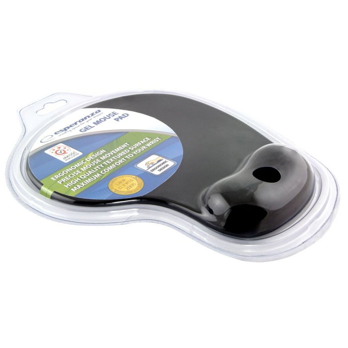 Tapis de Souris Esperanza EA137K Noir Tapis de Souris Esperanza EA137K Noir