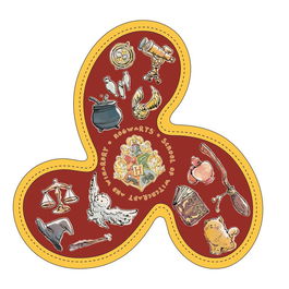 Frisbee Harry Potter Rouge foncé 23,0 x 23,0 x 3,0 cm