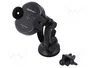 QOLTEC Chargeur sans fil pour voiture avec fixation sur vitre, 15W, Noir