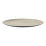 Decoris Assiette décorative en polypropylène champagne Ø 33 x 1,5 cm