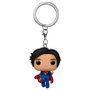 FUNKO - Porte-clés Pocket POP DC Comics The Flash et Supergirl - Dimensions : 10 x 5 x 4 cm