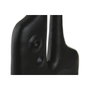 Home ESPRIT Vase Noir Aluminium Abstrait Moderne 30 x 5 x 40 cm