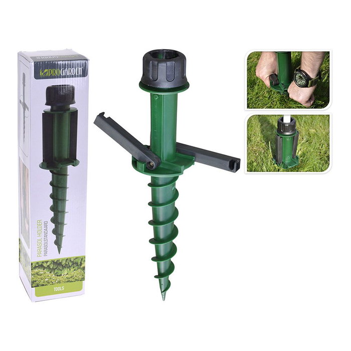 Ipae Progarden Support pour parasol Ø22-33 mm avec vis spiral Ipae Progarden Support pour parasol Ø22-33 mm avec vis spiral