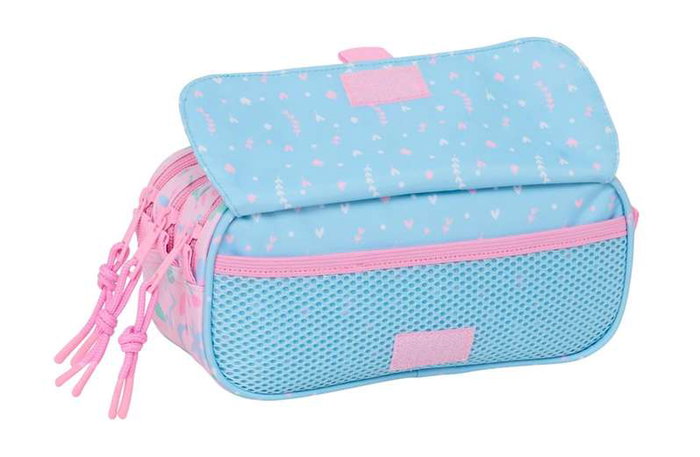 Safta Portatodo triple Big Blackfit8 "Smile" Organisateur portable 21.5x10x8 cm, âge minimum recommandé : 3 ans