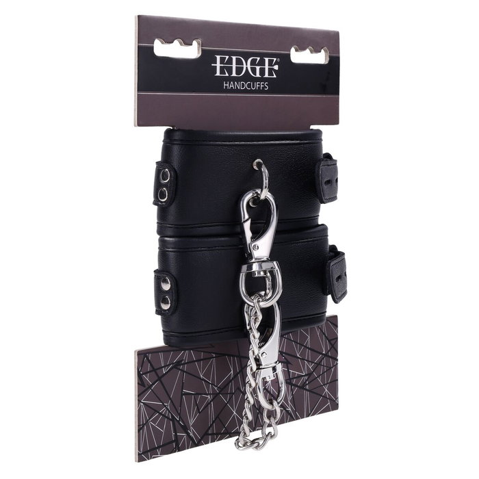Menottes érotiques Sportsheets Edge Noir