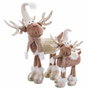 BigBuy Home Figurine Décorative Naturel Cerf 22 x 20 x 40 cm