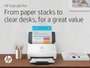 HP ScanJet Pro 3000 s4 - Scanner à alimentation automatique de documents (ADF 50 pages), recto verso, 40 ppm/80 ipm, jusqu'à 4000 pages/jour, USB