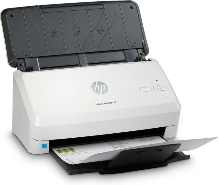 HP ScanJet Pro 3000 s4 - Scanner à alimentation automatique de documents (ADF 50 pages), recto verso, 40 ppm/80 ipm, jusqu'à 4000 pages/jour, USB HP ScanJet Pro 3000 s4 - Scanner à alimentation automatique de documents (ADF 50 pages), recto verso, 40 ppm/80 ipm, jusqu'à 4000 pages/jour, USB