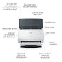 HP ScanJet Pro 3000 s4 - Scanner à alimentation automatique de documents (ADF 50 pages), recto verso, 40 ppm/80 ipm, jusqu'à 4000 pages/jour, USB
