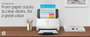 HP ScanJet Pro 3000 s4 - Scanner à alimentation automatique de documents (ADF 50 pages), recto verso, 40 ppm/80 ipm, jusqu'à 4000 pages/jour, USB