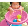 Little Tikes Table de Jeux d'Eau Tornades Folles - Table d'activités à eau rose pour enfants dès 2 ans - 73 x 73 x 77.5 cm