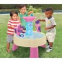 Little Tikes Table de Jeux d'Eau Tornades Folles - Table d'activités à eau rose pour enfants dès 2 ans - 73 x 73 x 77.5 cm